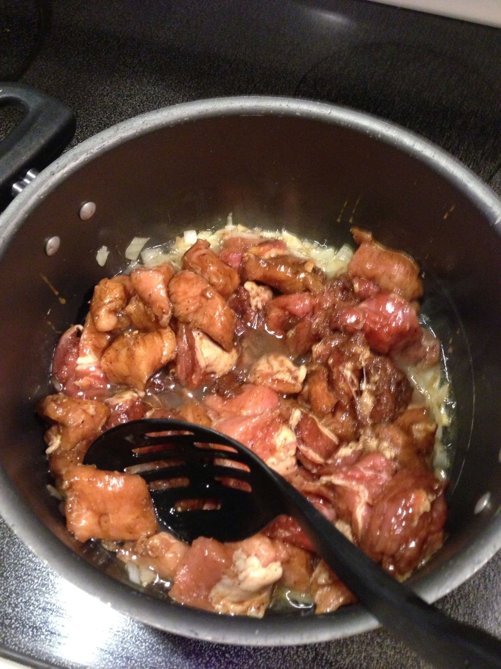 Mix ingredients well...