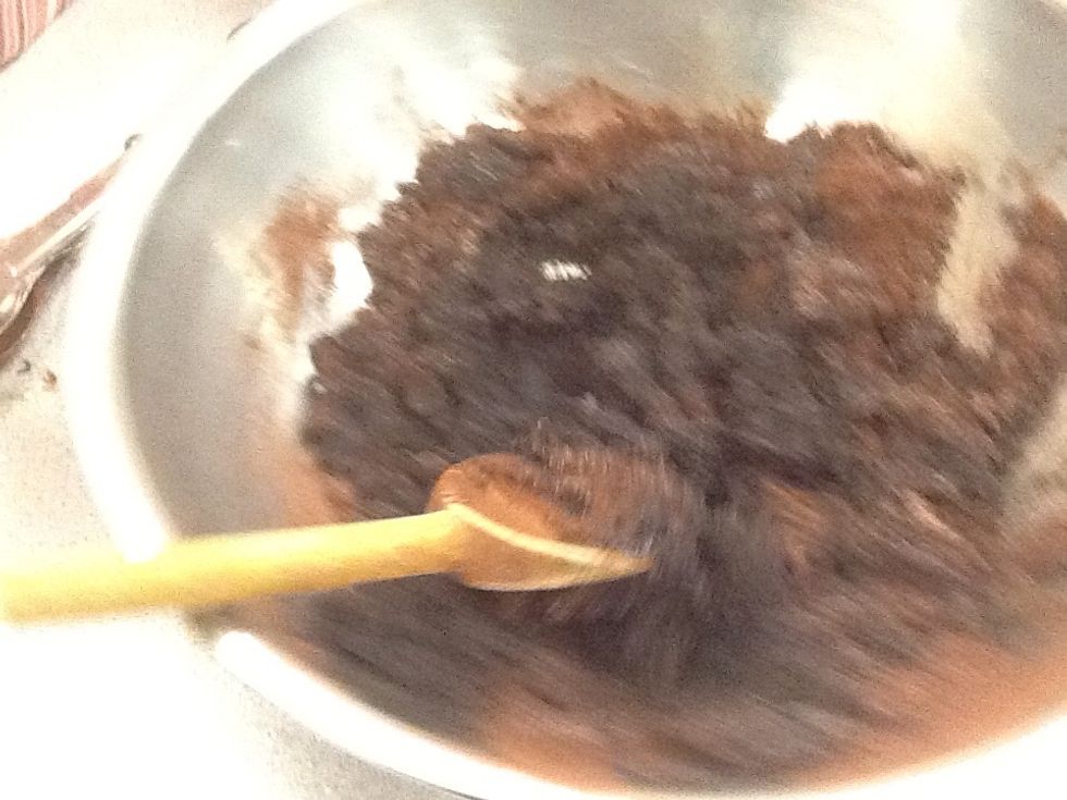 Mix ingredients well