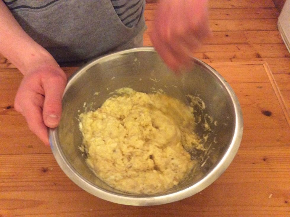 Mix ingredients with a fork until well combined.