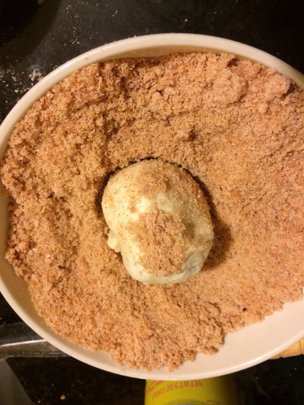 Mix into the cinnamon sugar
