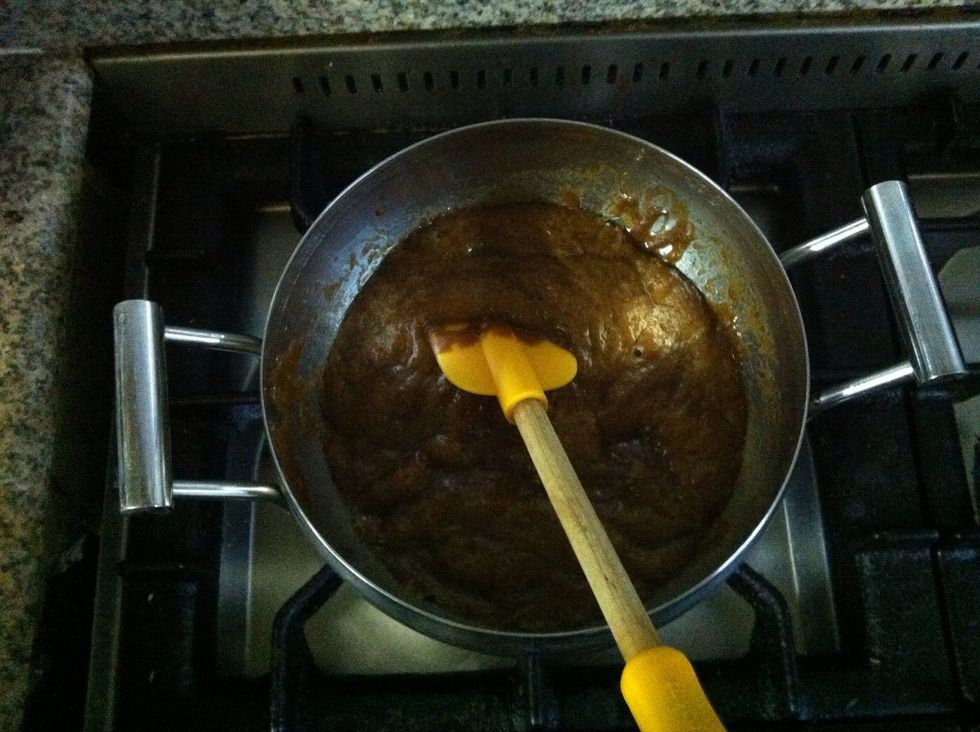 Mix it for a good 5 minutes untill it looks creamy and smooth