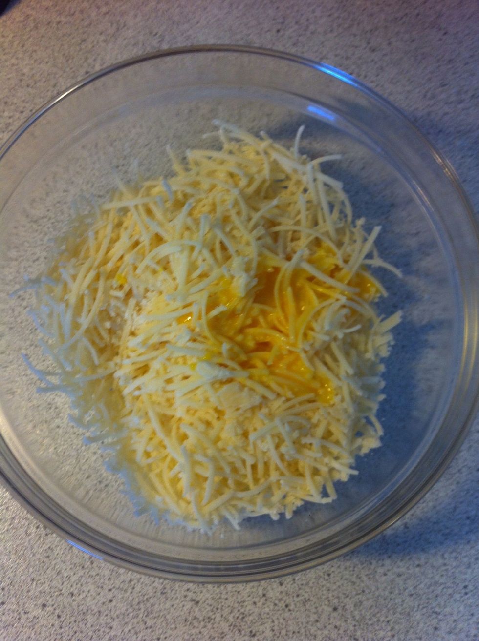 Mix it in with the cheese