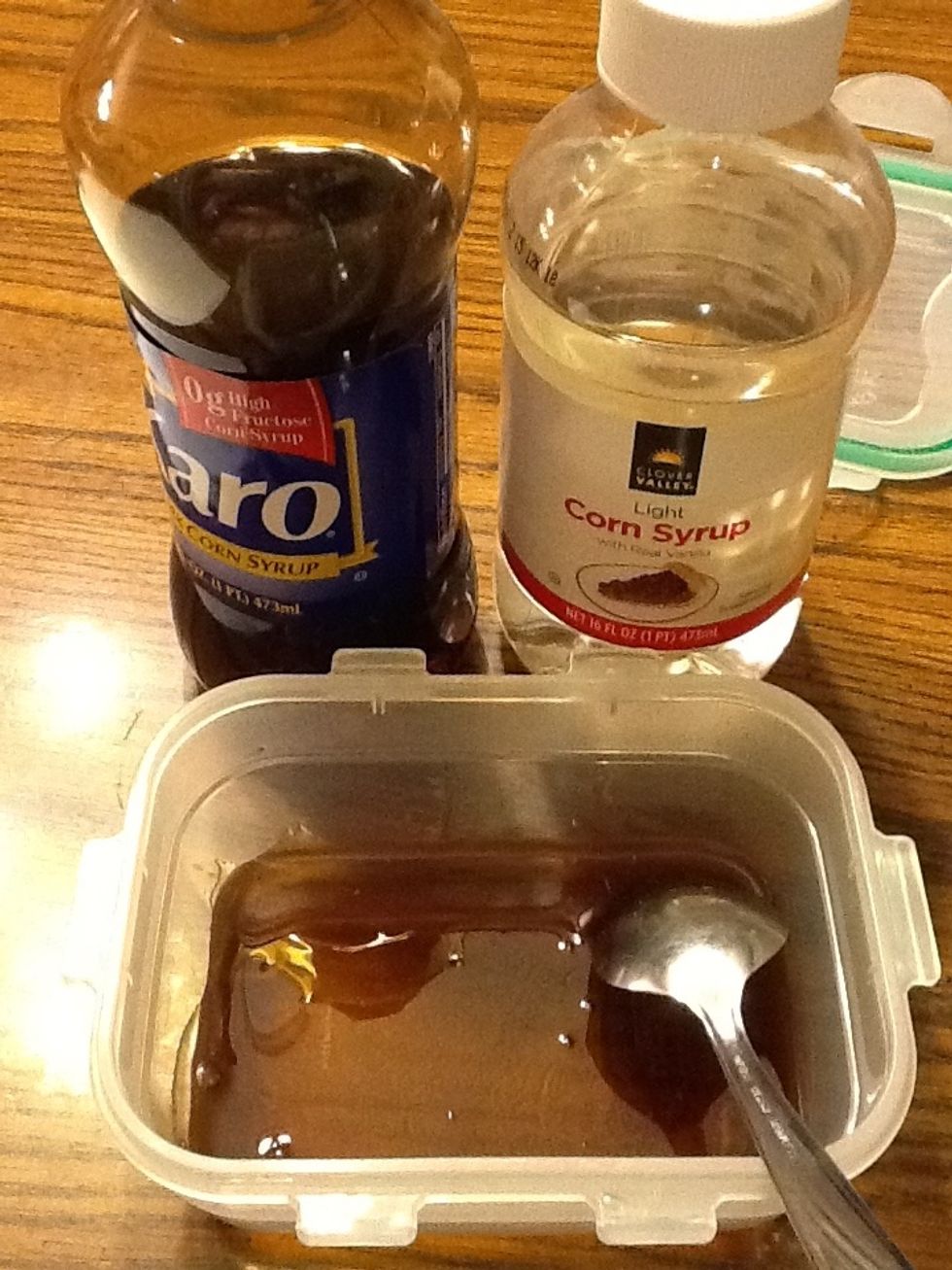 Mix it to about how opaque you desire it to be.