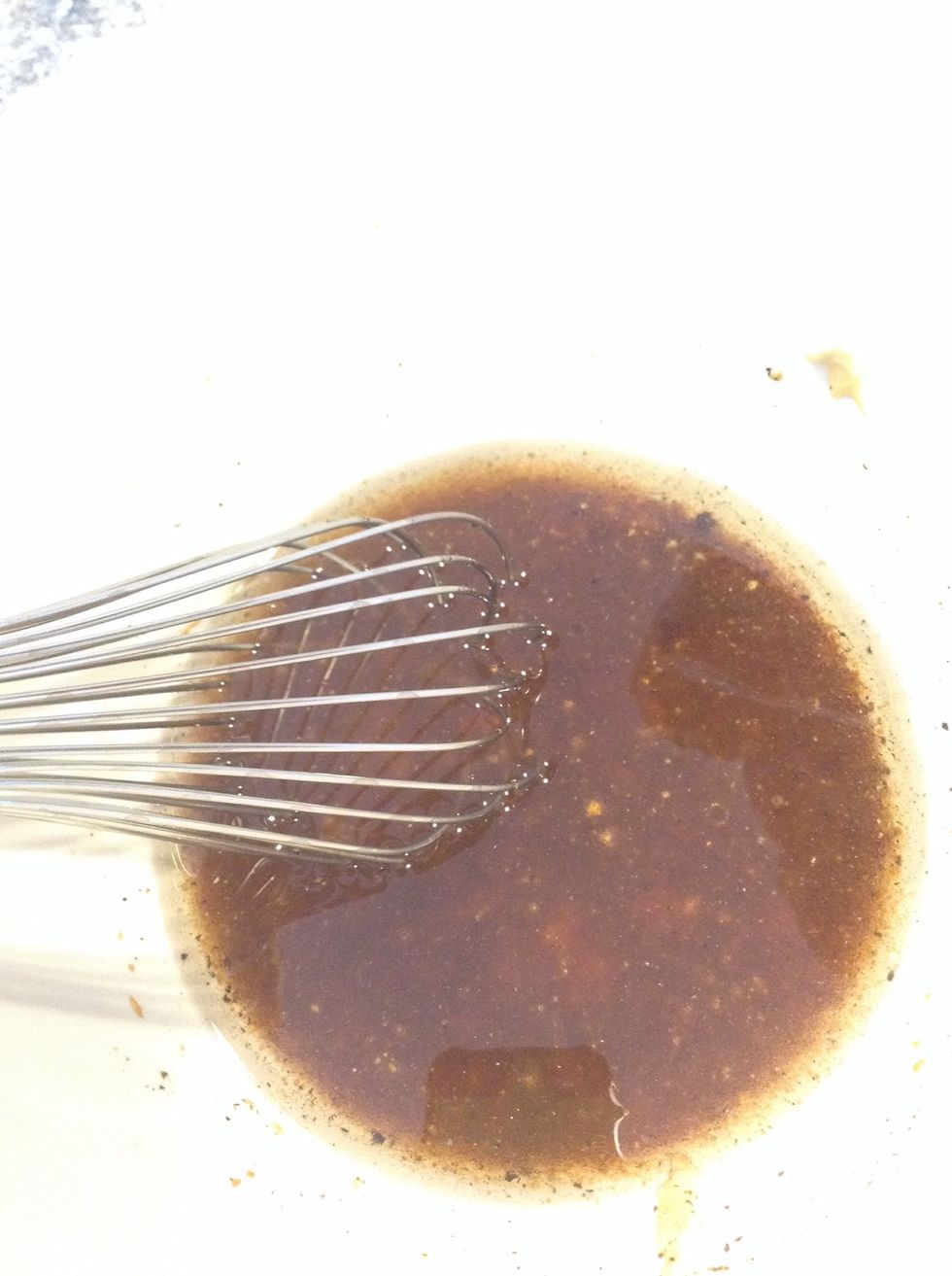 Mix it together with a whisk