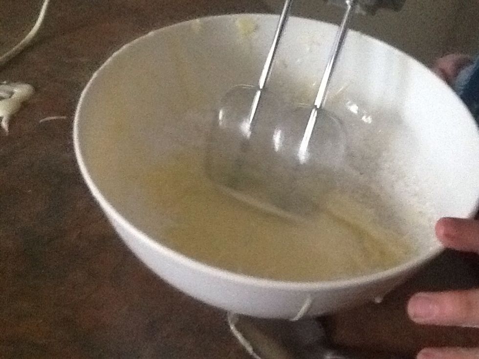 Mix it until all ingredients are mixed together