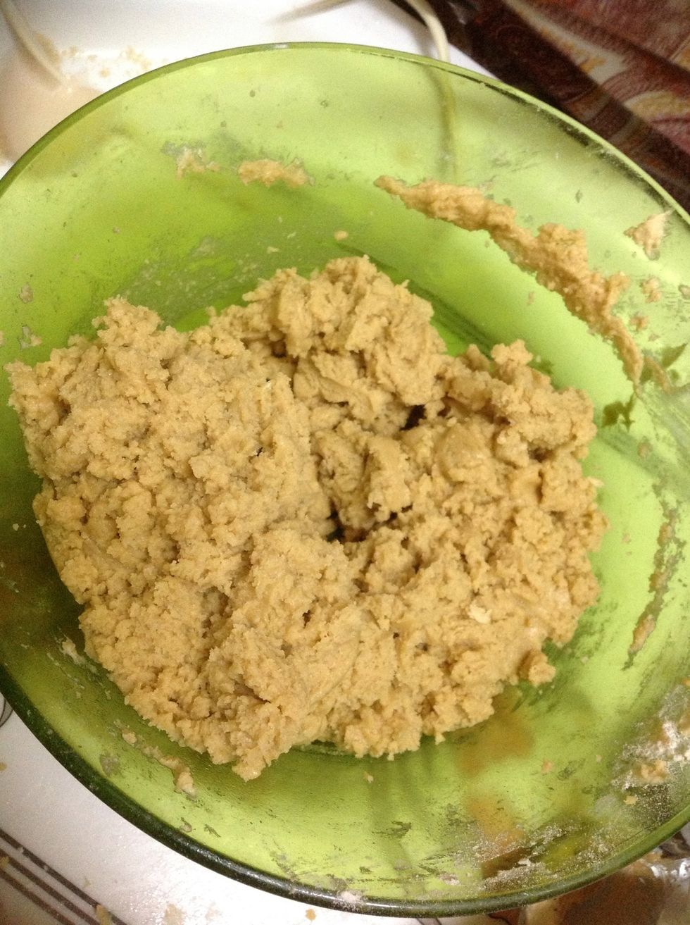 Mix it until  it looks like this