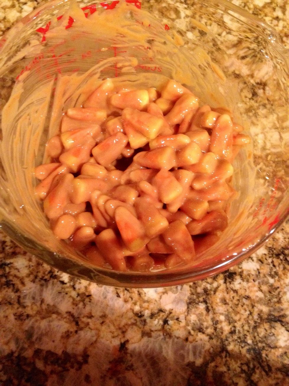 Mix it up as well as you can.