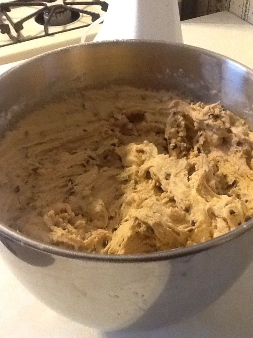 Mix it up with an electric mixer an it should look look like this