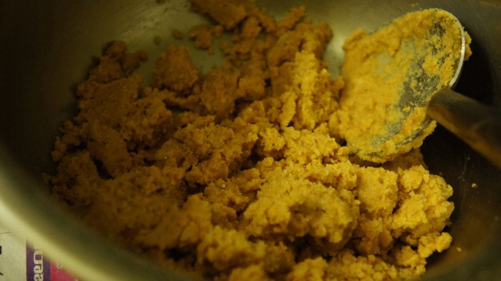 Mix it well.. With out any lumps...