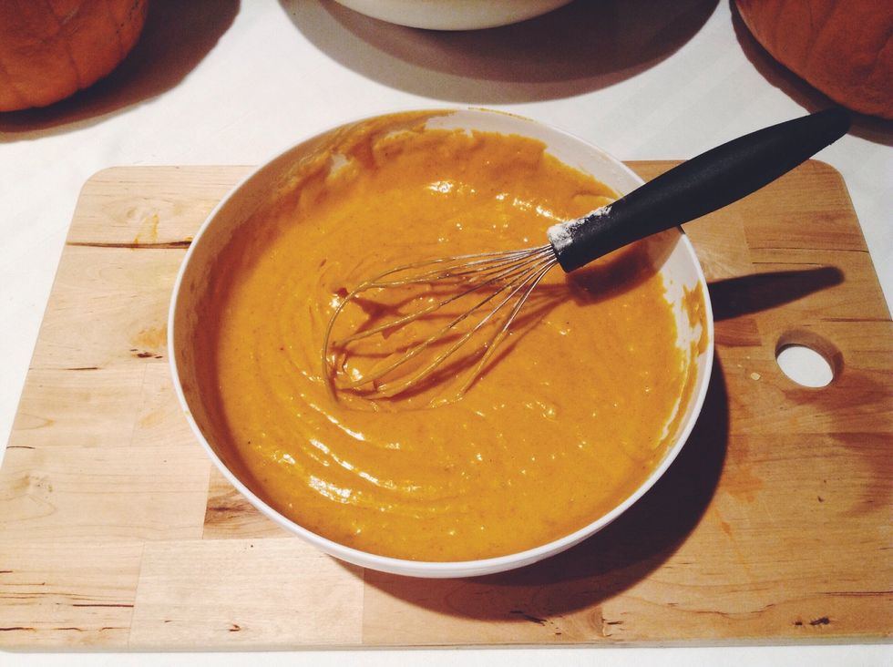 Mix just until combined.