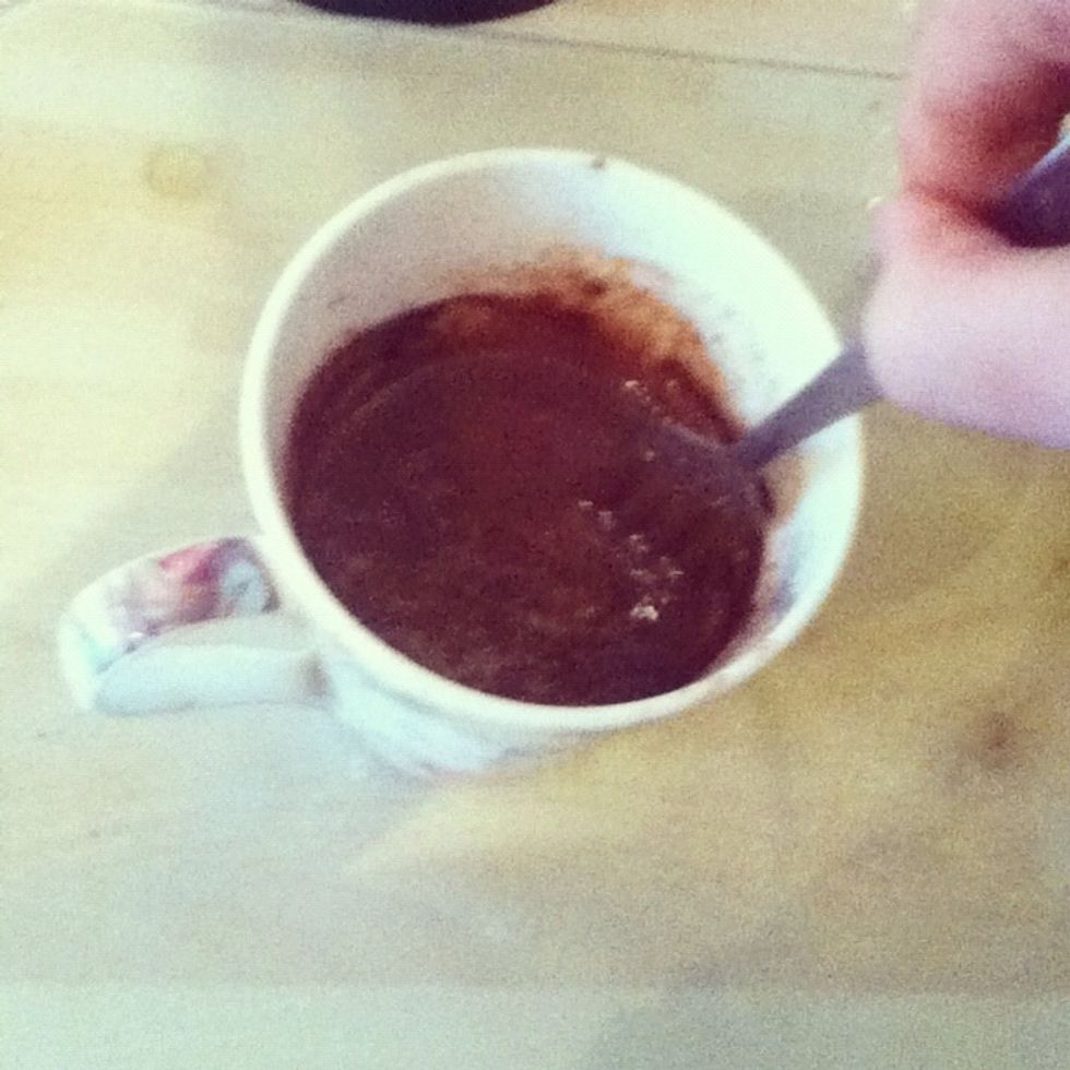 Mix mix mix mix! Nom. Chocolate! \ud83d\ude0d\ud83d\udc97