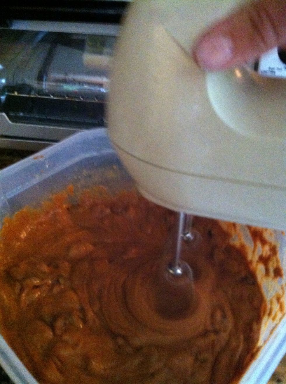 mix... not to much...