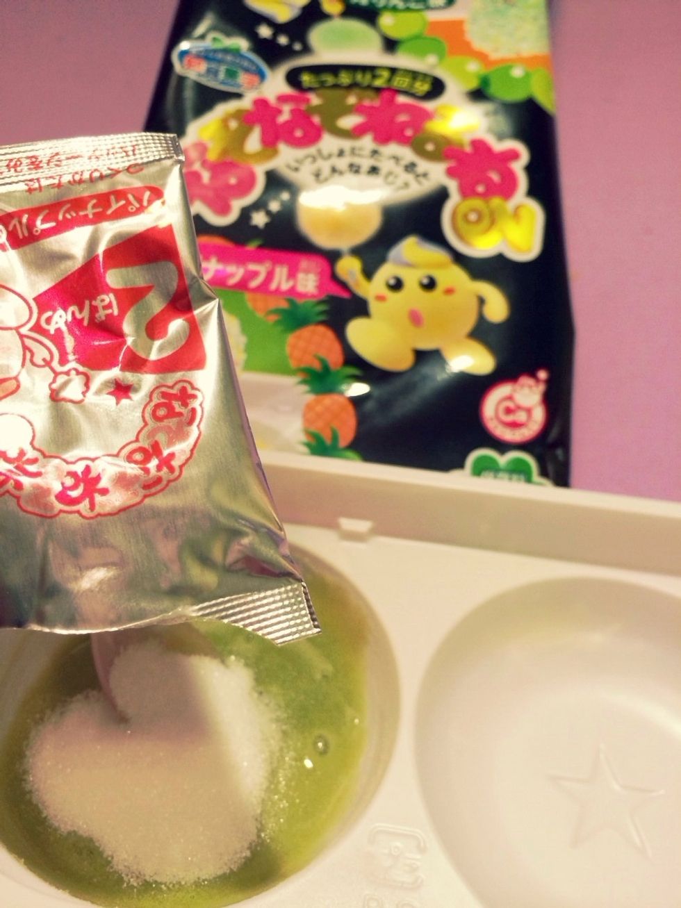 Mix RED Packet #2 -Expands and makes Light Pineapple taste