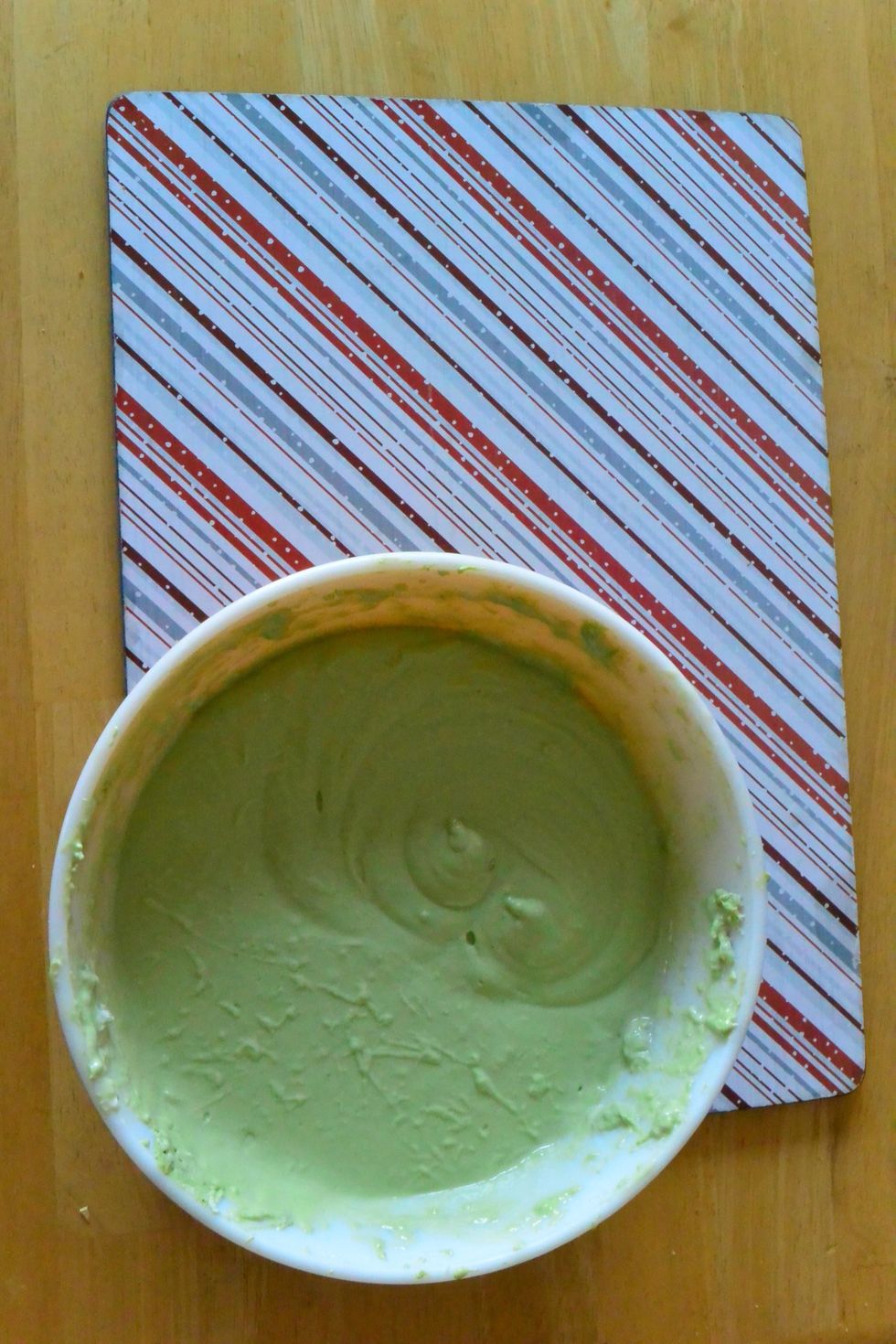 Mix the dry ingredient into the wet mixture and blend until desired consistency.