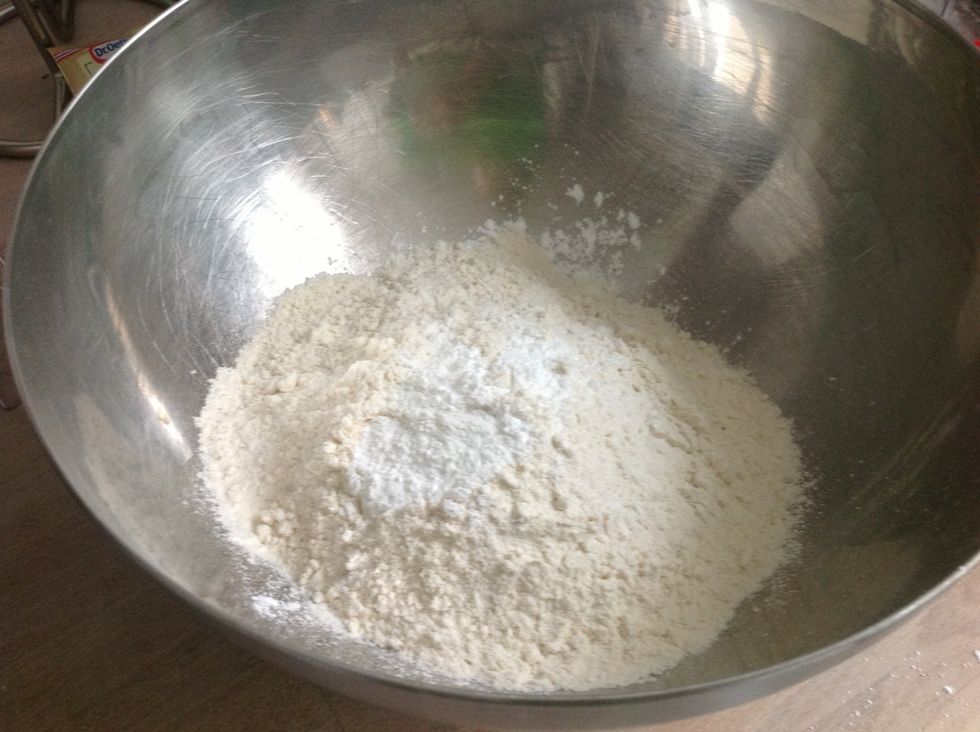 Mix the dry ingredients