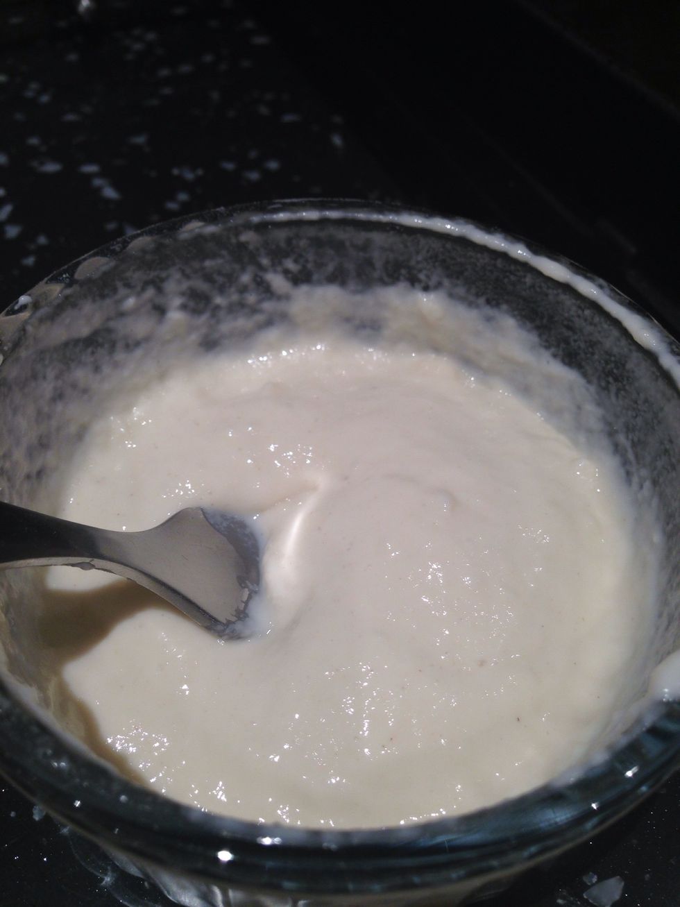 Mix the flour with a little of the milk to make a smooth paste