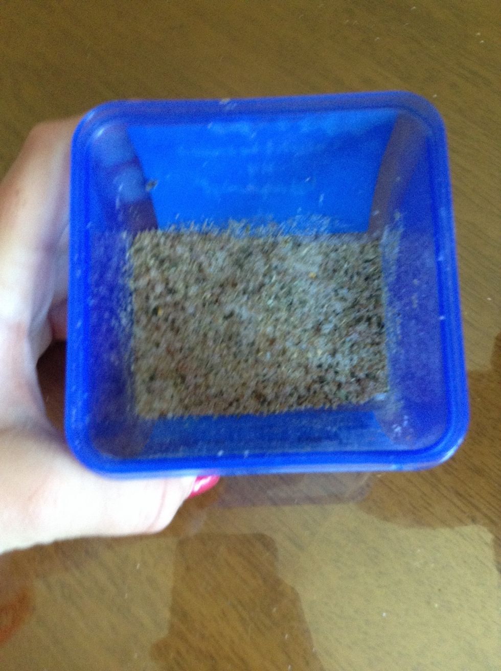 Mix the green tea in!