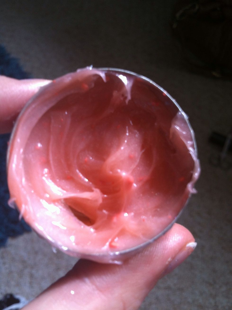 Mix the lipstick into your lip balm until it is all smooth!
