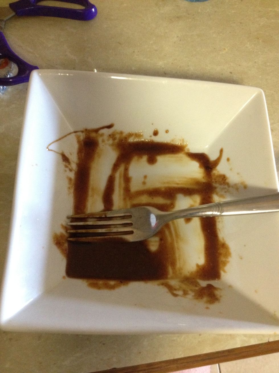 Mix the seasoning with the chilli, oil and soy sauce. (leave out the fried onions until last!!!)