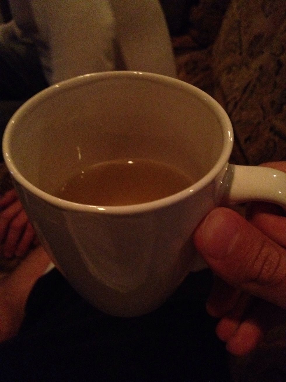 Mix the tea with honey and enjoy!