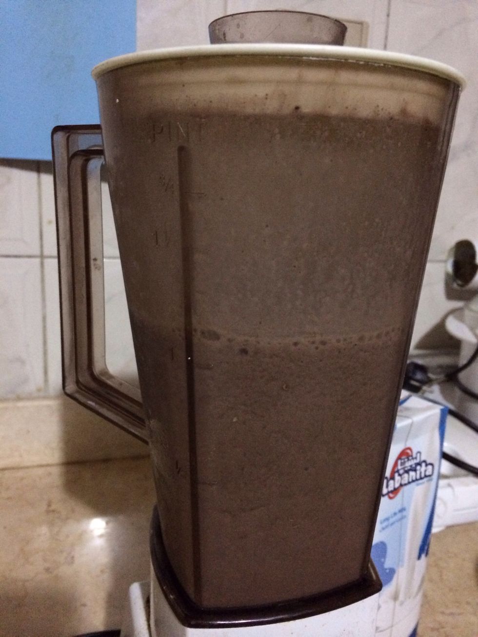 Mix the three ingredients together