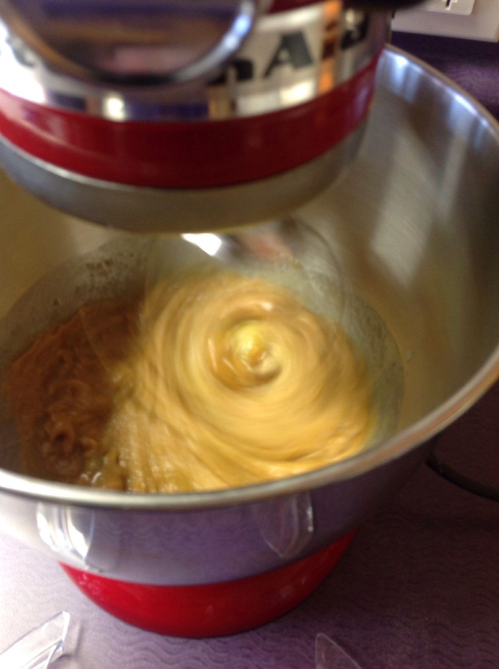 Mix them in a mixer together