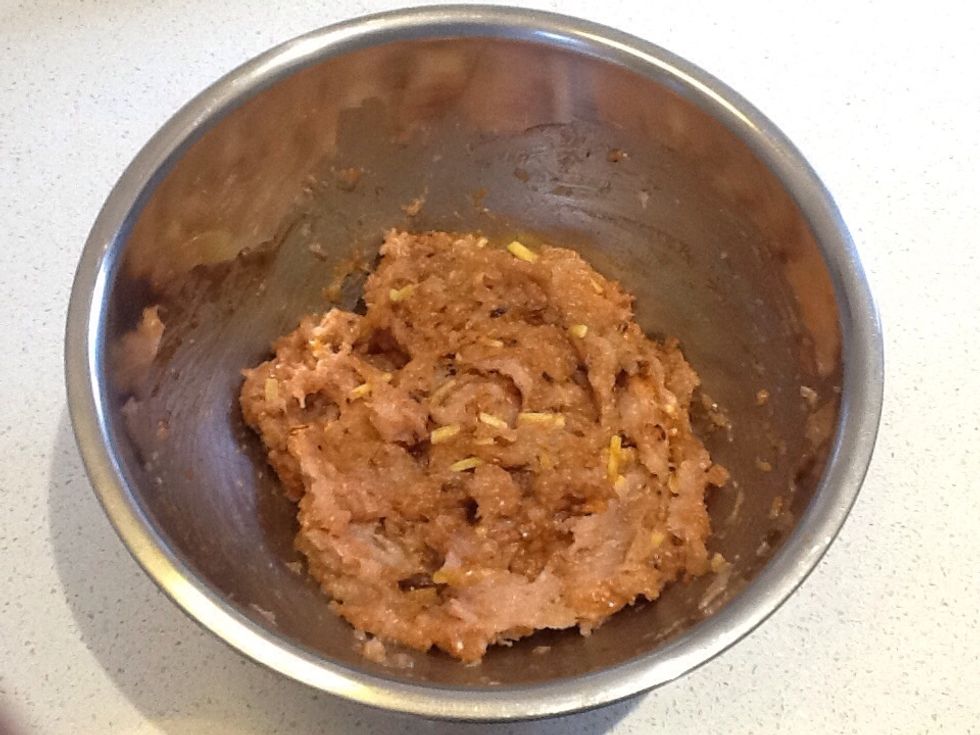 Mix them till just combined.