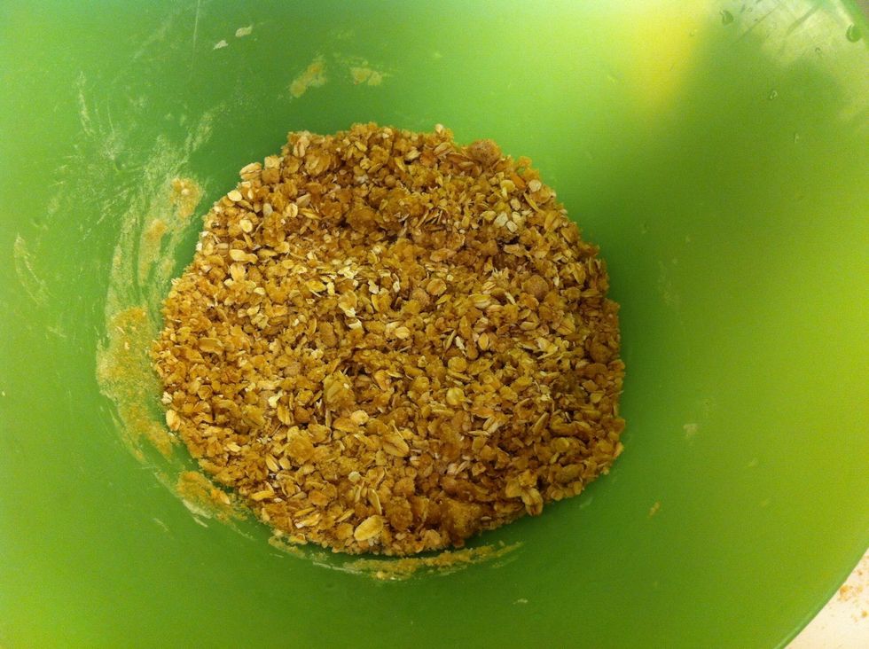 Mix thoroughly to get a crumbly texture