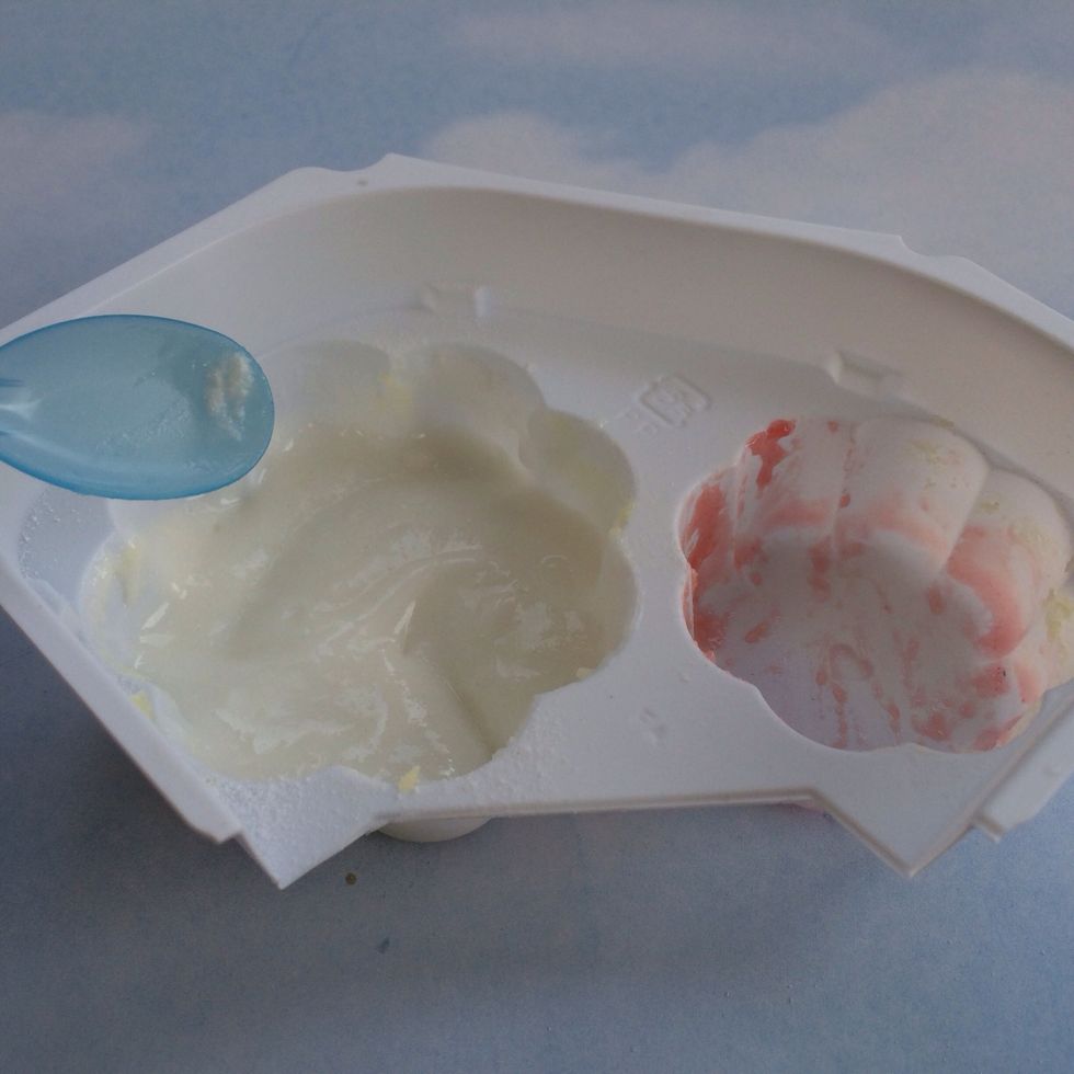 Mix Thoroughly until all powder dissolved --------------------------------*^~^* SEE PART 3 of Kracie Popin Cookin Cake DIY