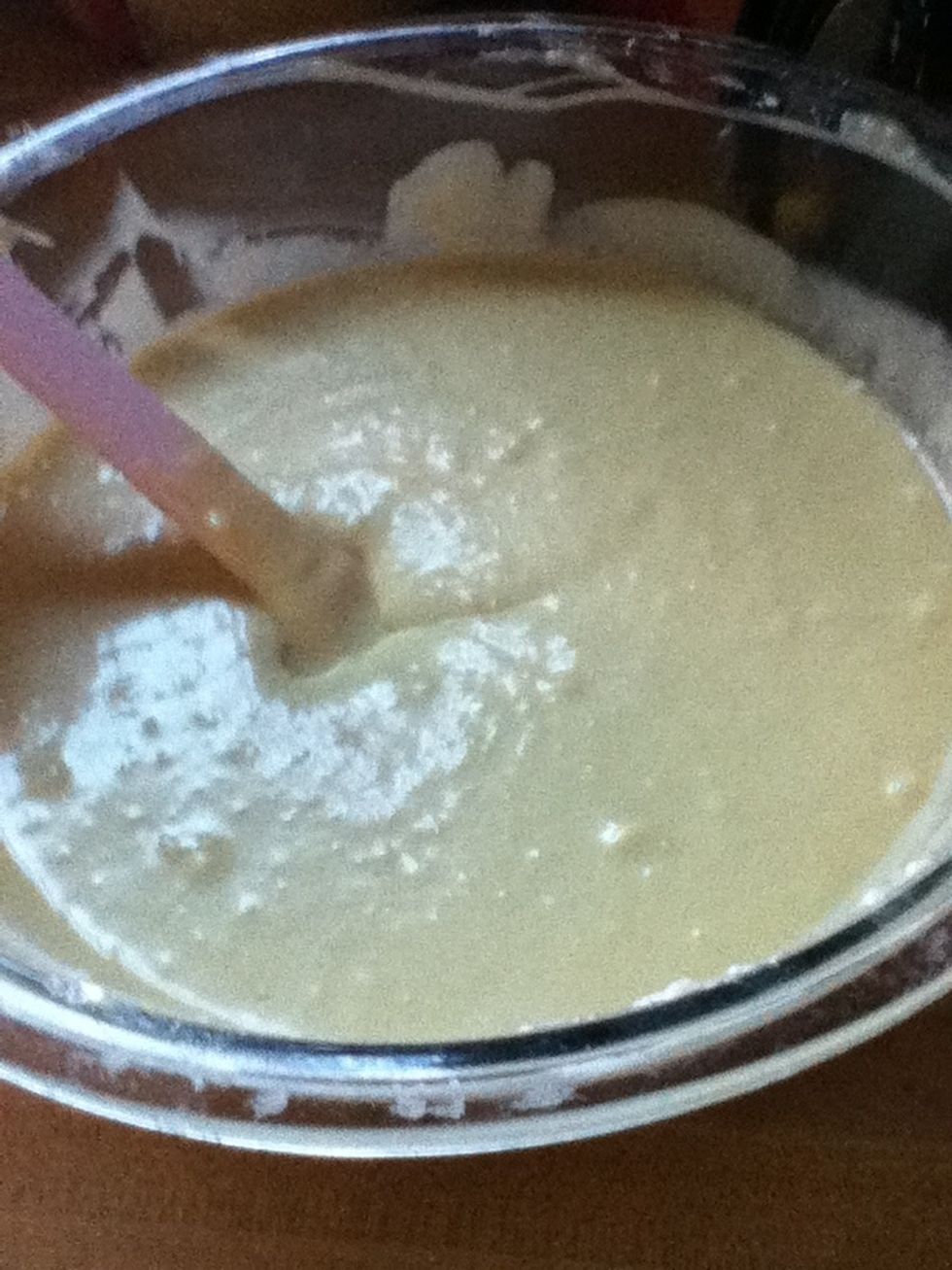 Mix till it looks like this