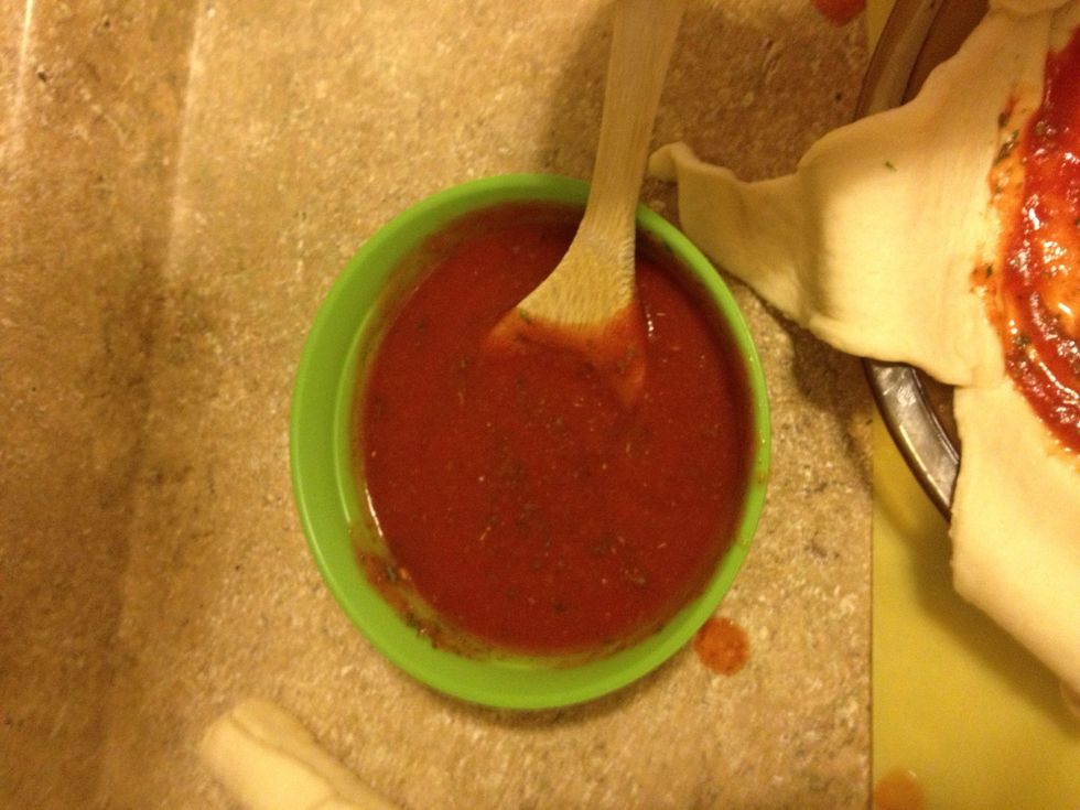 Mix together and set aside