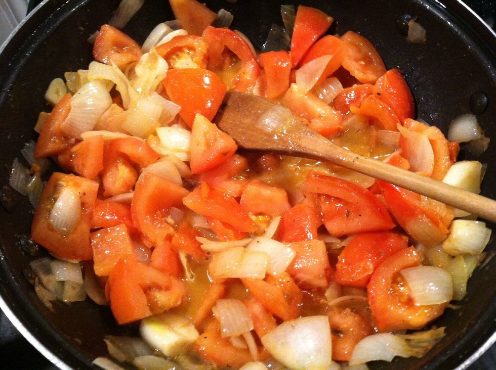 Mix together like so