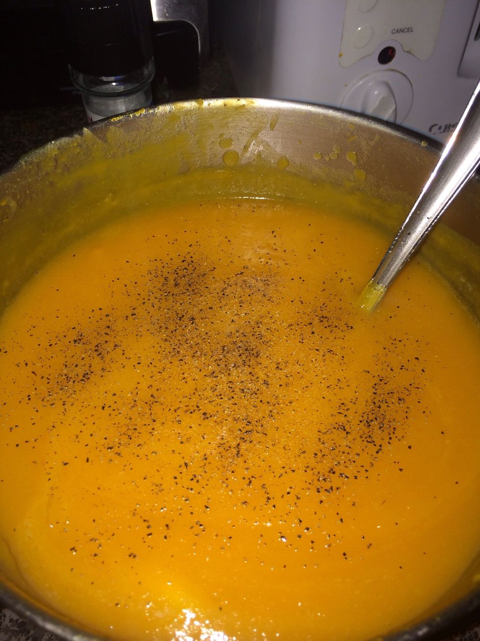 Mix together until blended well.