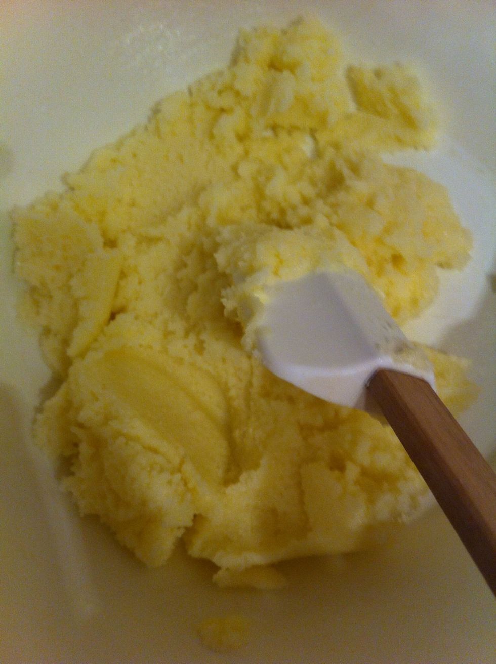 Mix together until creamy