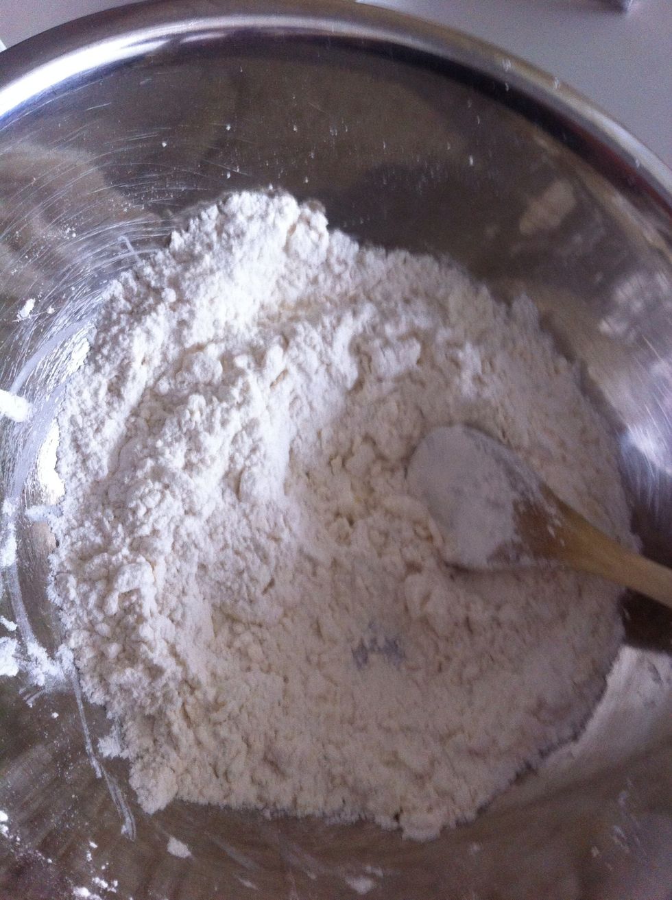 Mix together until crumbly, looking like this \ud83d\udc4d