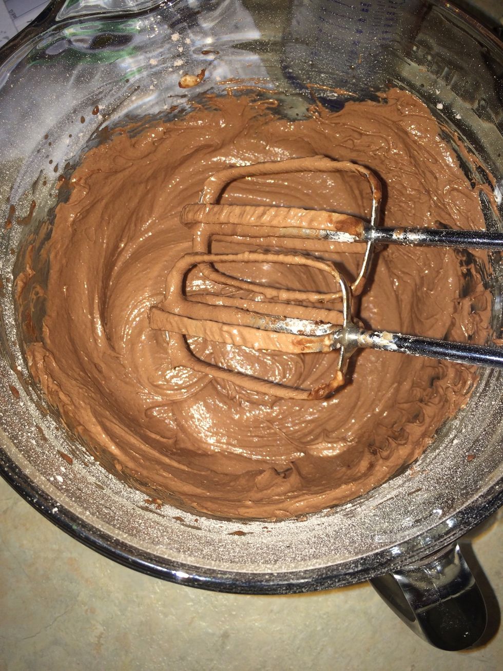 Mix together until smooth batter forms.