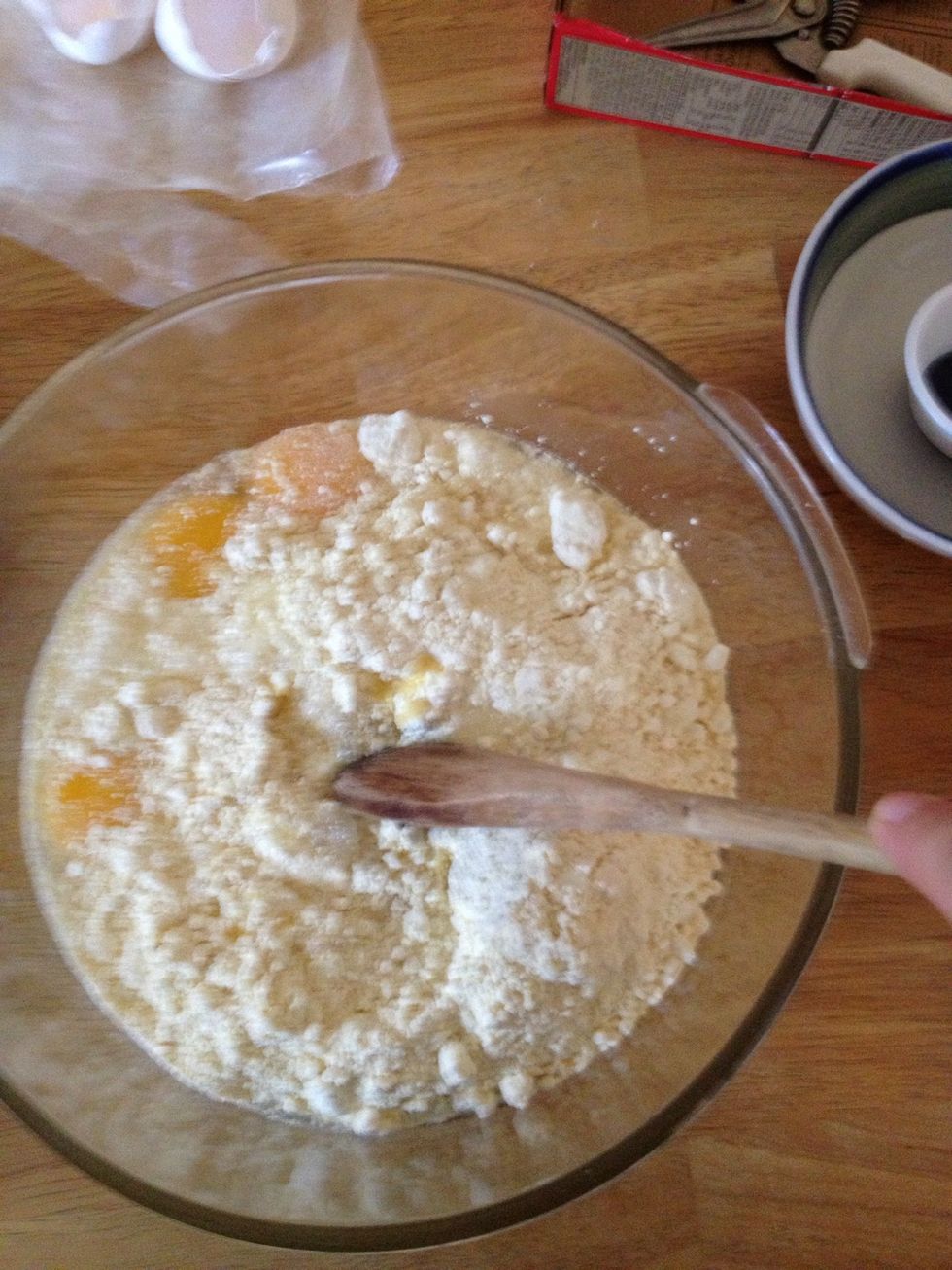 Mix\ud83d\ude04! If only you could smell the cake mix!\ud83d\ude0d Soooo good!