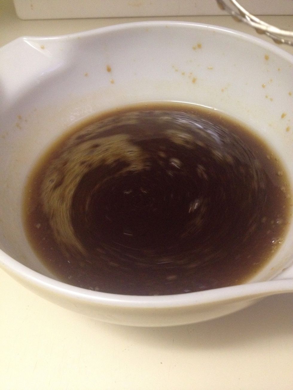 Mix until all ingredients are incorporated.