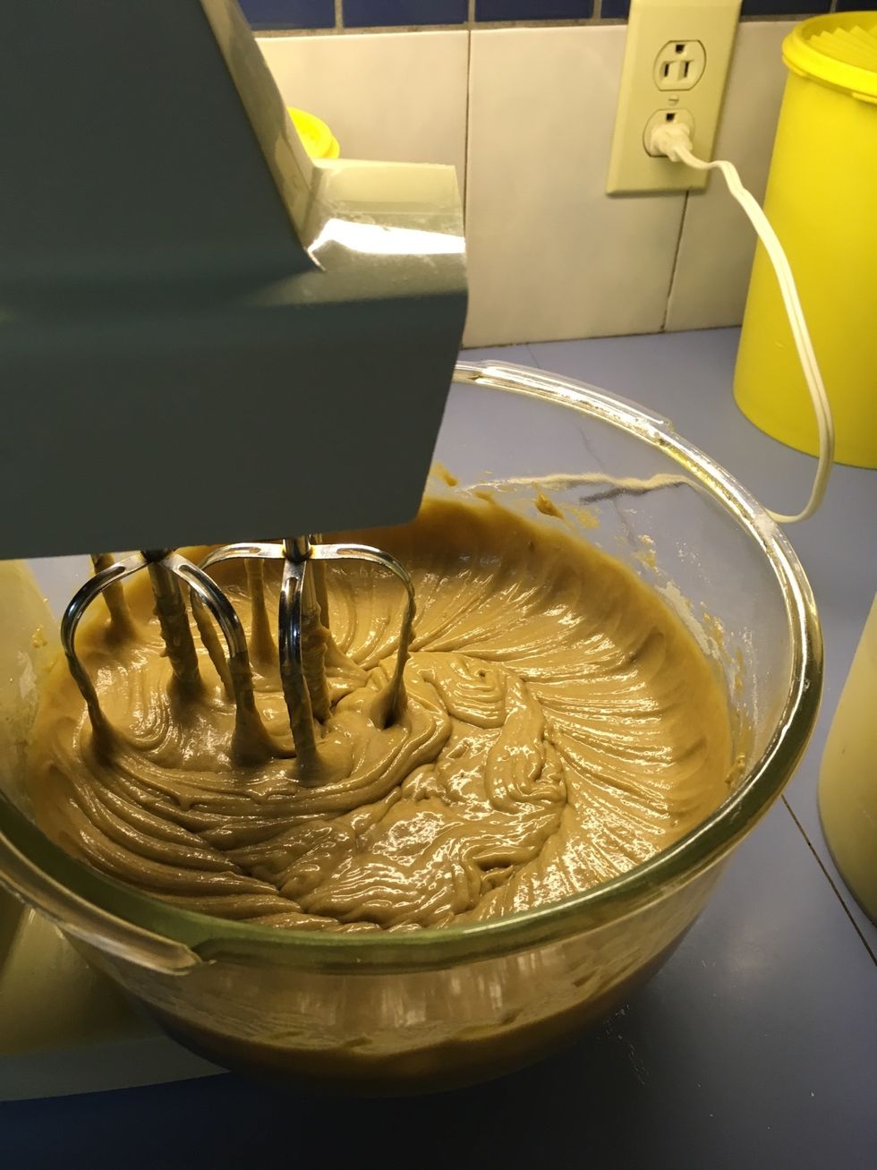 Mix until all is combined and smooth.