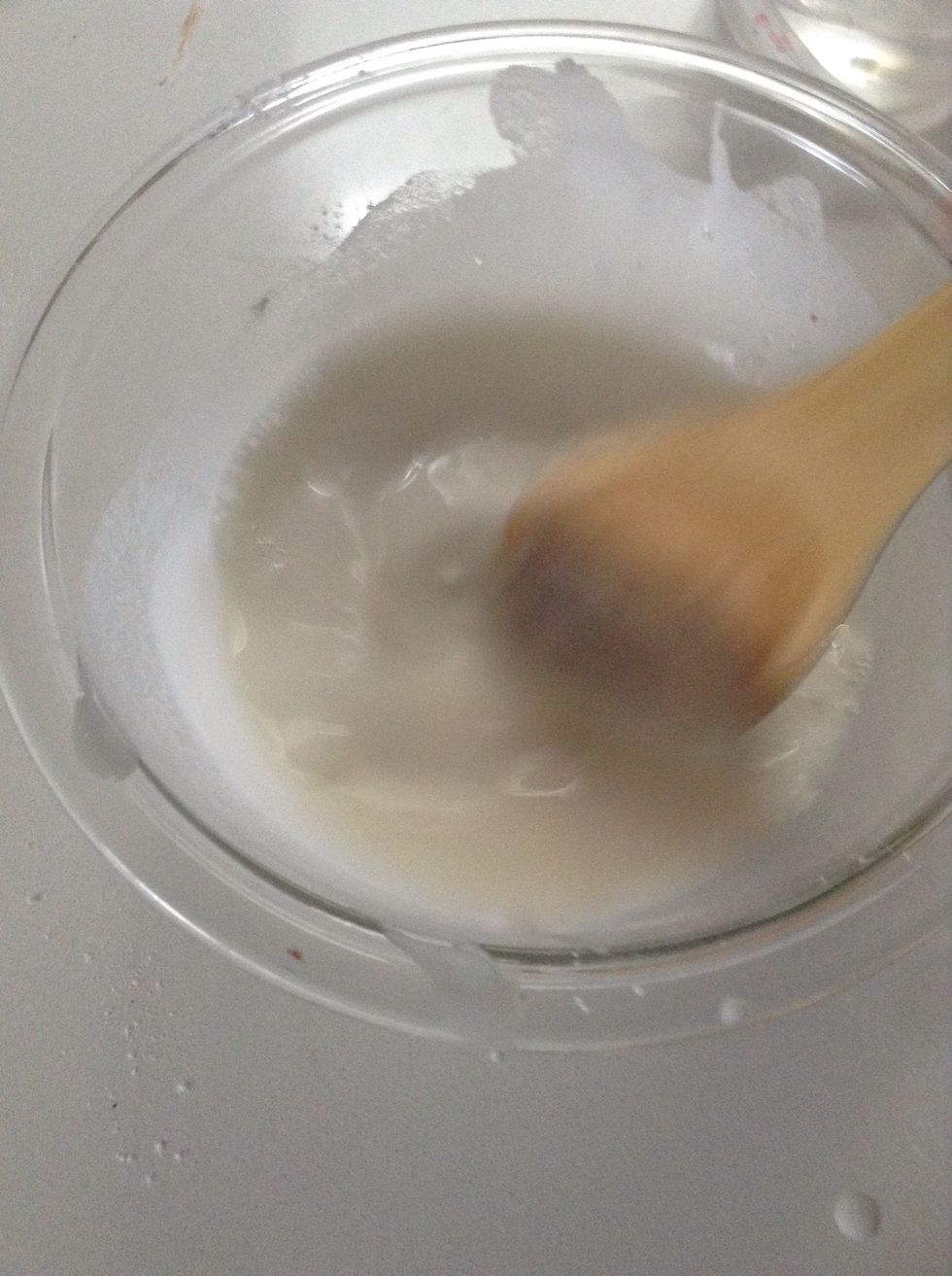 Mix until all lumps are gone