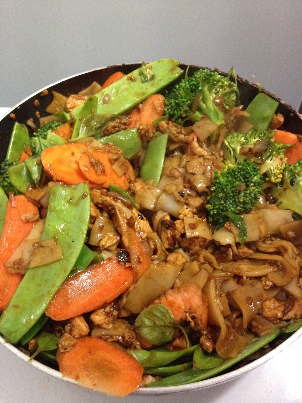 Mix until completely combined.