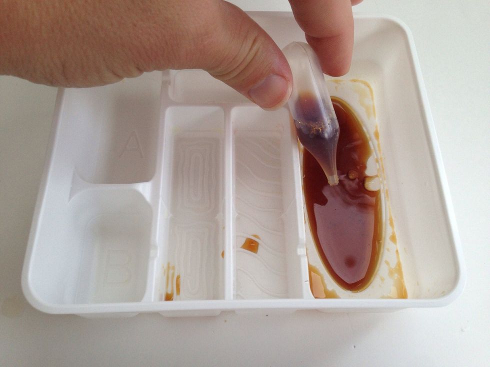 Mix Until Dissolved and Suck up into the Dropper