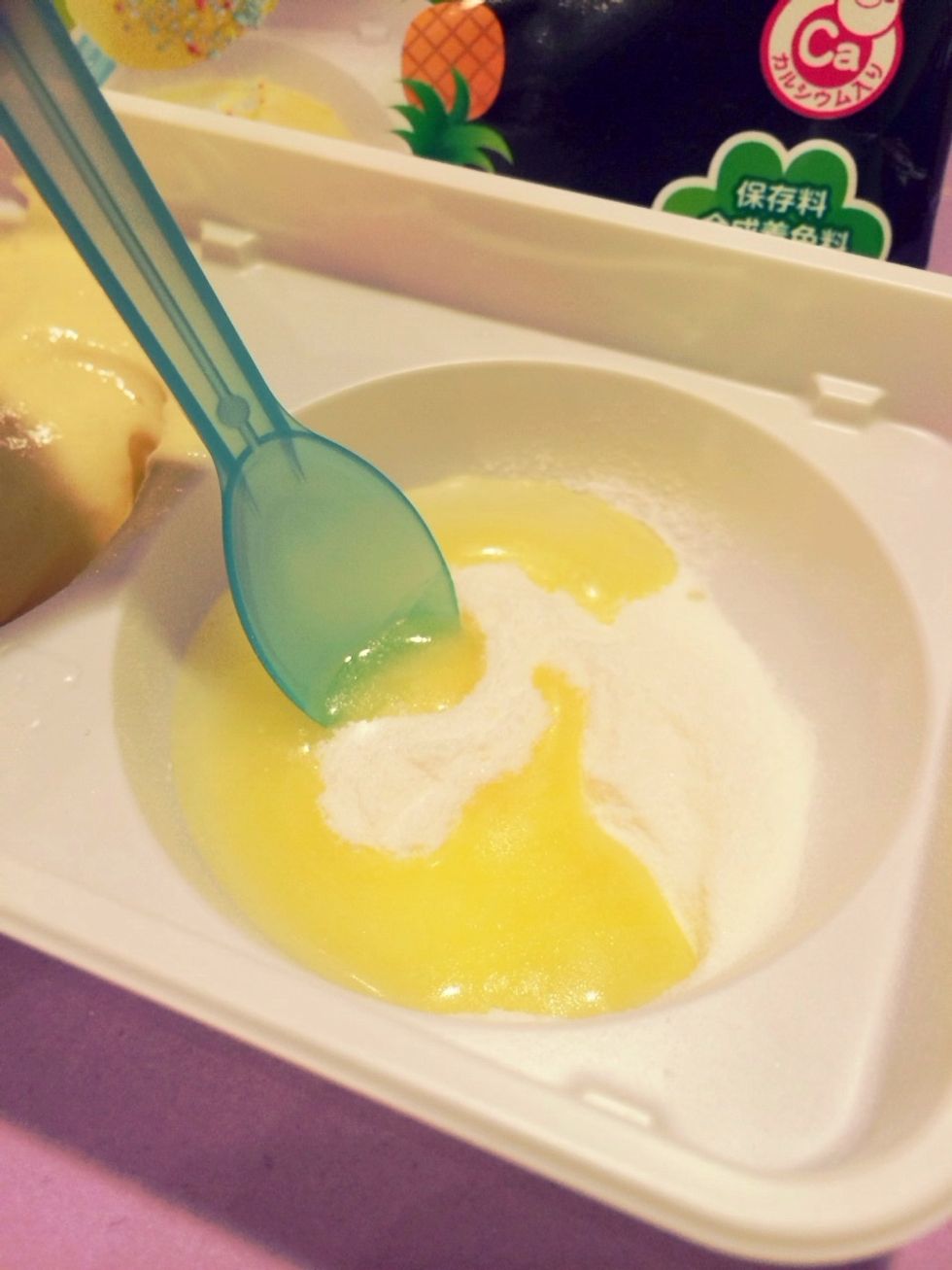 Mix until dissolved