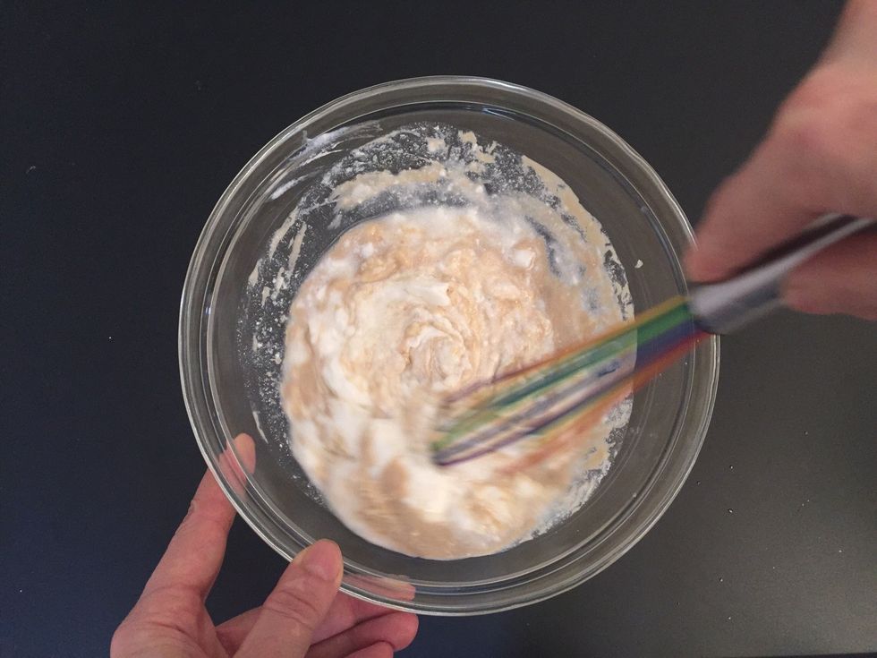 Mix until homogenous