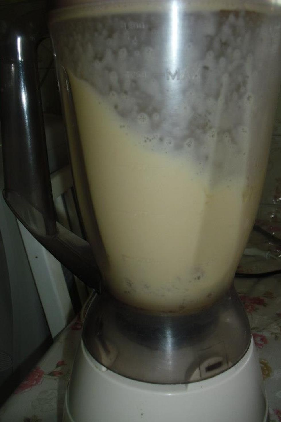 Mix until it is thoroughly combined.