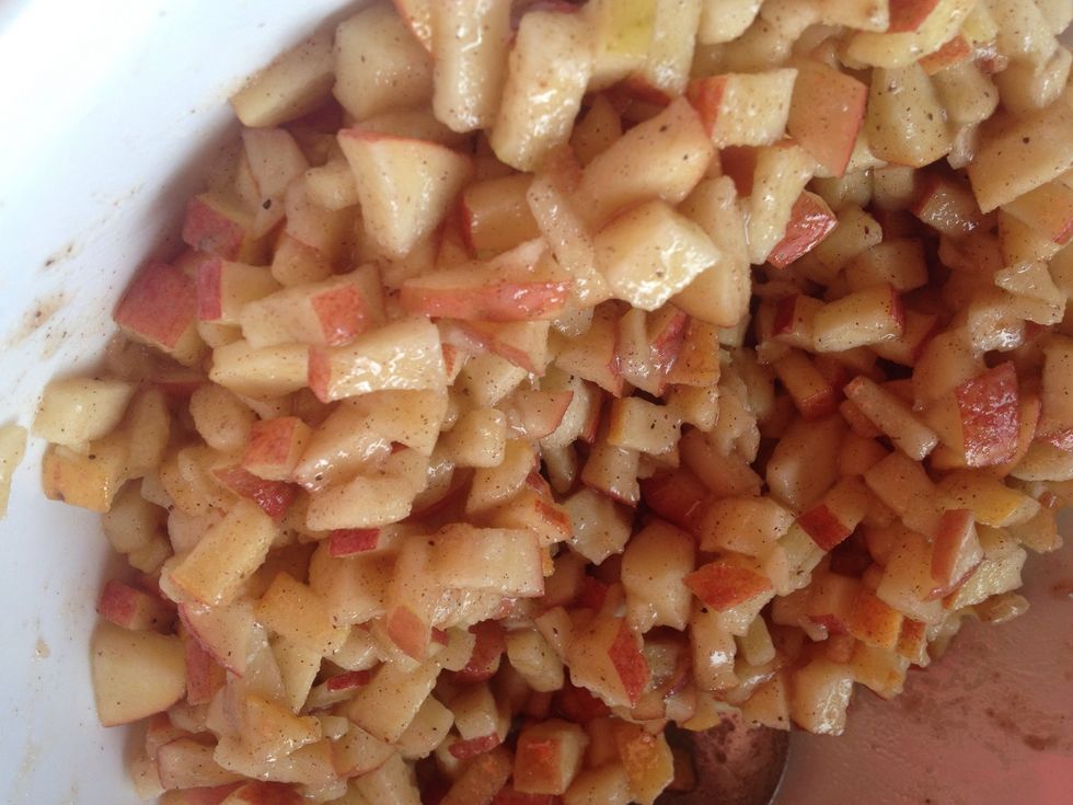 Mix until it looks likes this :) mmmm