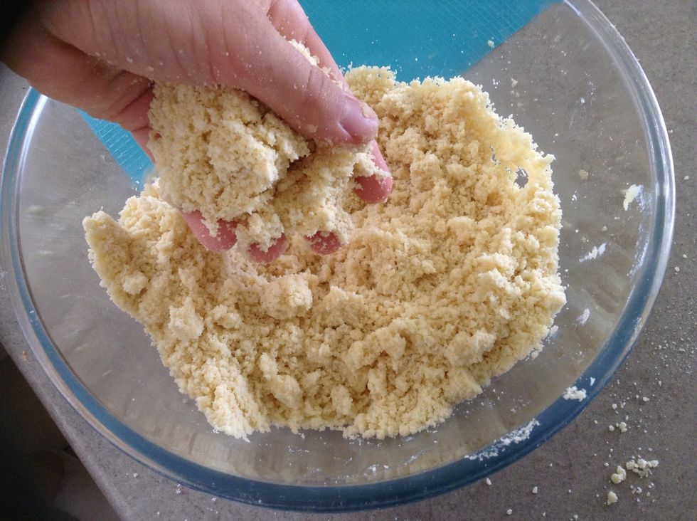 Mix until it resembles breadcrumbs