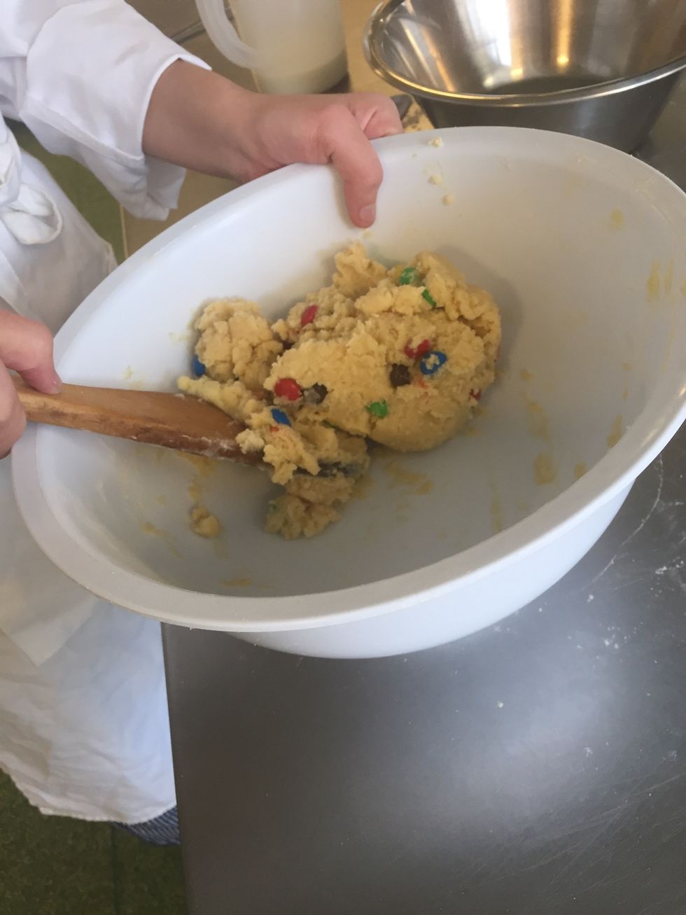 Mix until it's all combined