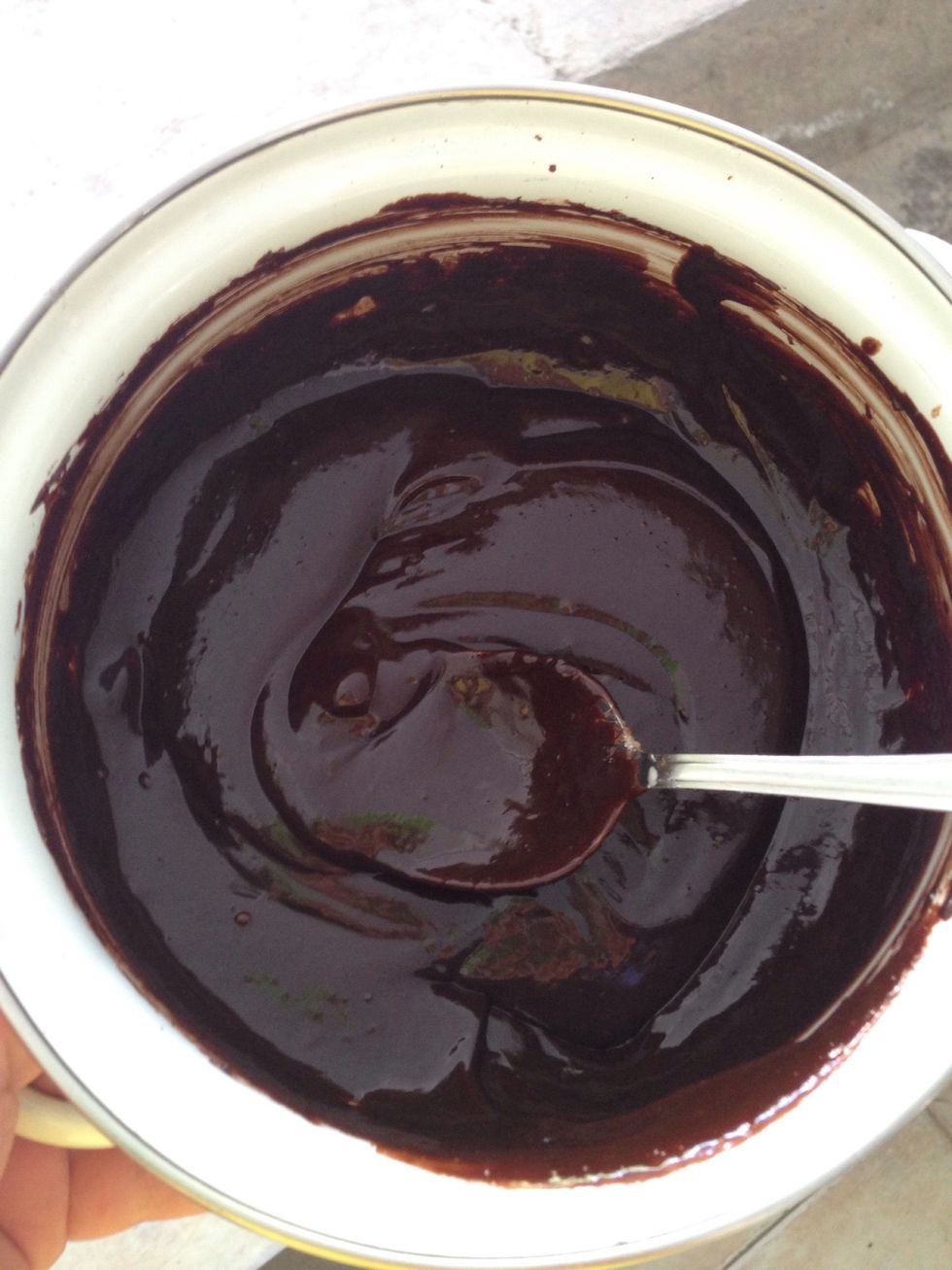 Mix until the butter melts and the sugar dissolves. It should be shiny like this\u2b50\ufe0f\u2b50\ufe0f\u2b50\ufe0f\u2728\u2728