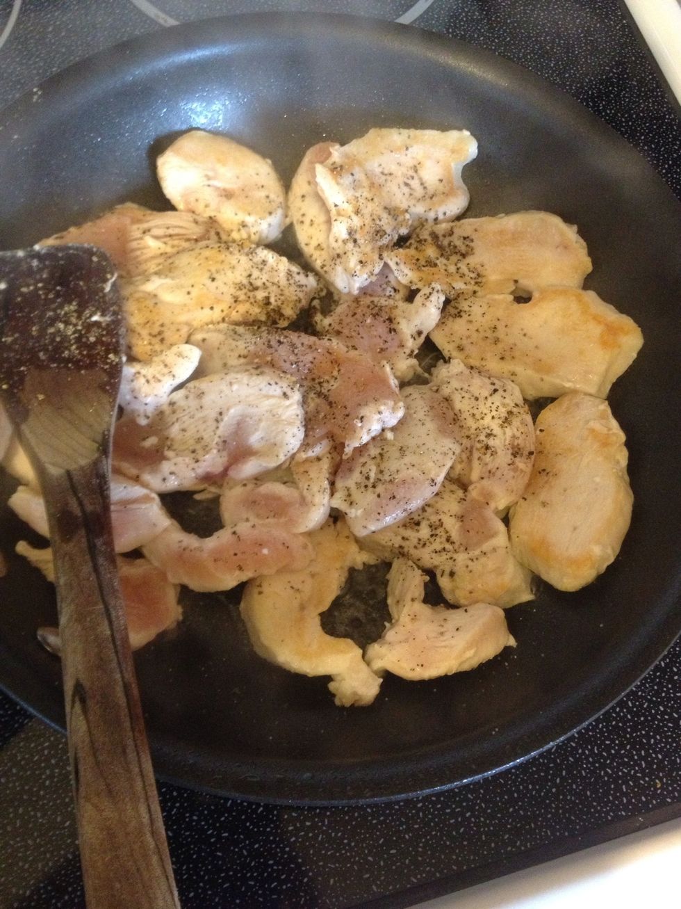 Mix up the chicken